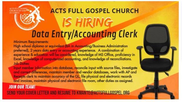Hiring Flyer