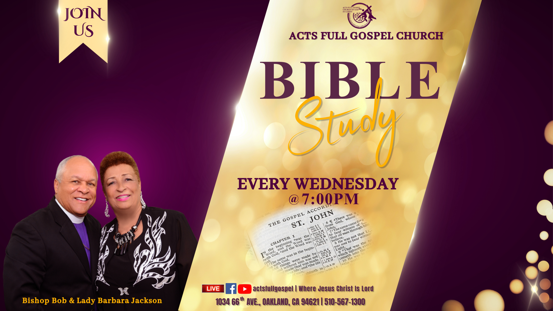 Bible Study W Bishop 1